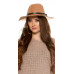 CHAPEU C/ FITA COURO