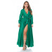 VESTIDO COMPRIDO C/ LOOK TRESPASSE