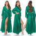 VESTIDO COMPRIDO C/ LOOK TRESPASSE