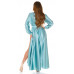 VESTIDO COMPRIDO C/ LOOK TRESPASSE