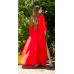 VESTIDO COMPRIDO C/ LOOK TRESPASSE