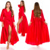 VESTIDO COMPRIDO C/ LOOK TRESPASSE