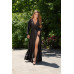 VESTIDO COMPRIDO C/ LOOK TRESPASSE