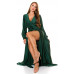 VESTIDO COMPRIDO C/ LOOK TRESPASSE