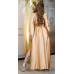 VESTIDO COMPRIDO C/ LOOK TRESPASSE