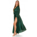 VESTIDO COMPRIDO C/ LOOK TRESPASSE