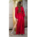 VESTIDO COMPRIDO C/ LOOK TRESPASSE